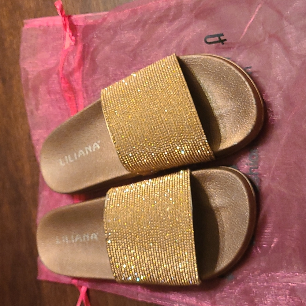 Rose Gold slides